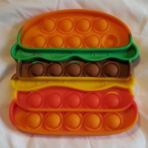 NEW HAMBURGER POPIT SENSORY TOY